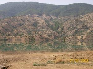 La montagne Adrar oumaza à Béjaia