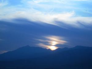 Coucher de Soleil sur la région de Guendouze