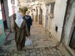 Ruelle d'un vieux quartier de Béjaia
