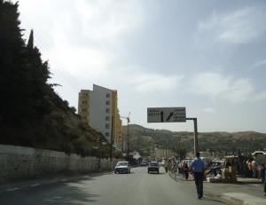 Sortie de la ville de Kherrata