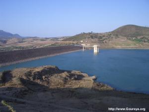 منظر من سد  مناصر