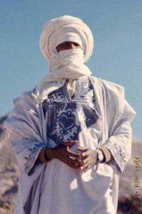 صورة لشيخ تارڨي (الجنوب الجزائري)