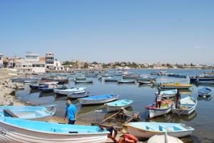 Port de pêche à Fort de l'eau