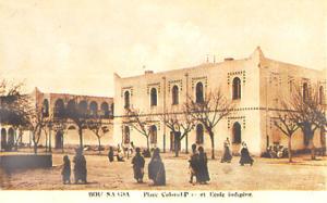 Bousaada Place du Marché et école indigène