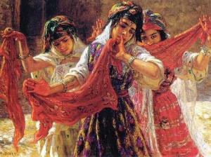 Etienne Dinet, La Danse des foulards