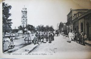 Rue des marchés et l'Eglise