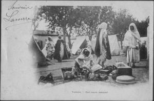Tlemcen, café maure ambulant