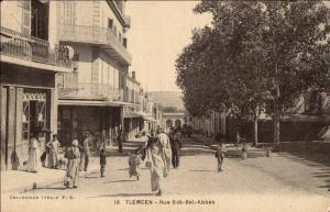 Tlemcen, la rue Sidi Bel Abbess