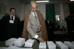 Algeria's Prime Minister and the leader of Algeria's National