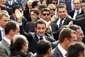 CONSTANTINE, ALGERIA - DECEMBER 5:  The French President