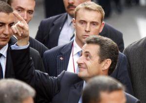 CONSTANTINE, ALGERIA - DECEMBER 5:  The French President