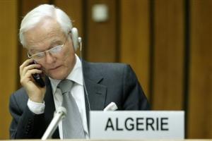 Algerian Ambassador Idriss Jazairy, permanent representative to the United