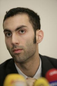 Bernhard Ebner, son of missing Wolfgang Ebner, is pictured