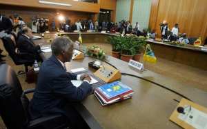 (FROM R) President Thabo Mbeki of South Africa, President