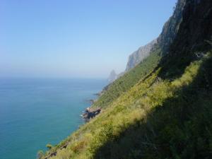 Verdure et Bleu et Azur à Béjaia