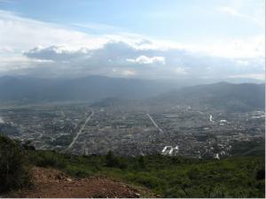La ville de Béjaia vue de Yemma Gouraya