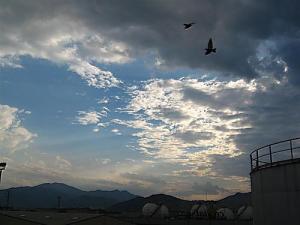 Coucher de soleil sur Béjaia