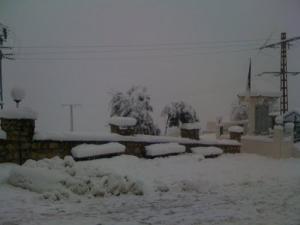 La neige sur Béjaia