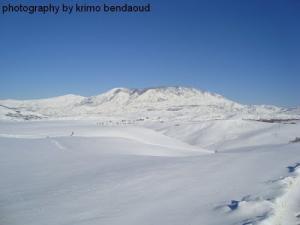 MONTAGNE DE BABOR SOUS LA NEIGE