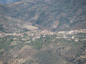 Vue aérienne de la commune de Bouhamza