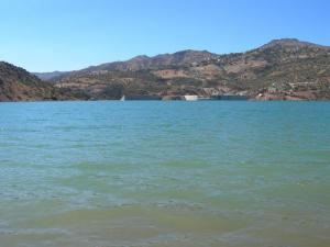 Vue au niveau 0 du lac