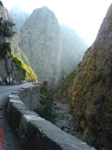 Les gorges de Kherata