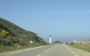 Cap Sigli sur la côte de Béjaia