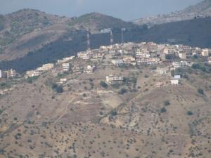 Vue aérienne de la commune de Bouhamza