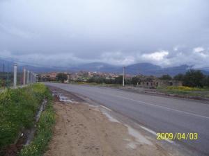 Une route sur la périphérie de Béjaia