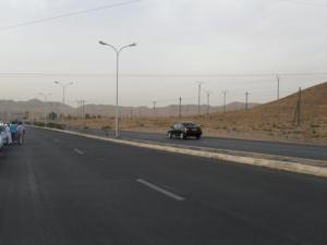 Route vers Batna de Biskra