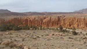 Paysage fantastique à la sortie de Biskra