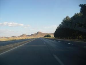 Autoroute menant de la commune El Outaya vers Biskra