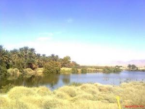 Paysage naturel dans la périphérie de Biskra
