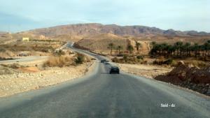 Paysage entre Biskra et Batna