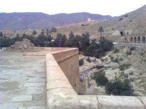 Vue d'El Kantara à Biskra