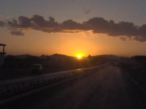 Coucher de Soleil à Biskra