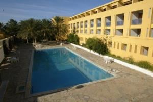 Vue Intérieure de l'Hôtel Ziban à Biskra