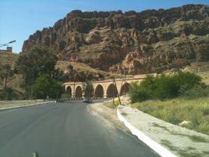 Sur la route de Biskra