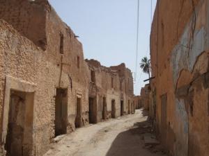 Quartier désaffecté à Biskra