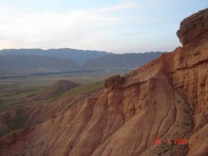 Paysage de Biskra au Printemps
