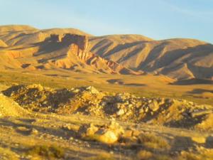 Les montagnes d'El Kantara