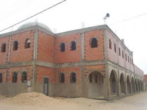 La nouvelle mosquée de Biskra en phase de Construction