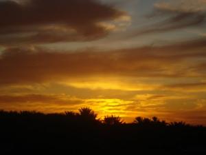 Coucher de Soleil sur Biskra