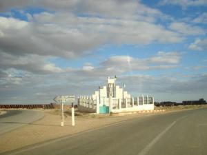 A l'approche de la ville de Biskra