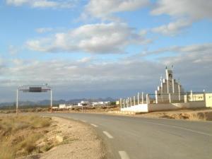 Entrée de la ville de Biskra