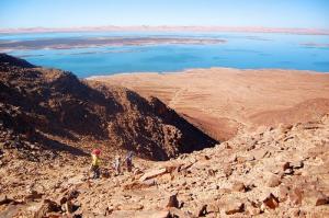 Aux abords de Sebkhet el Melah (Wilaya de Béchar)