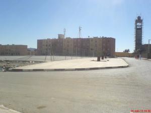 Stade de quartier dans une cité de Bechar