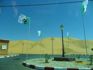 Rond Point dans la commune de Taghit