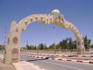 Entrée de la ville de Bechar