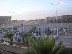 Un Stade de Quartier à Bechar